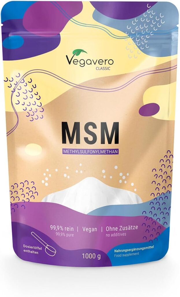 MSM en polvo articulaciones perros