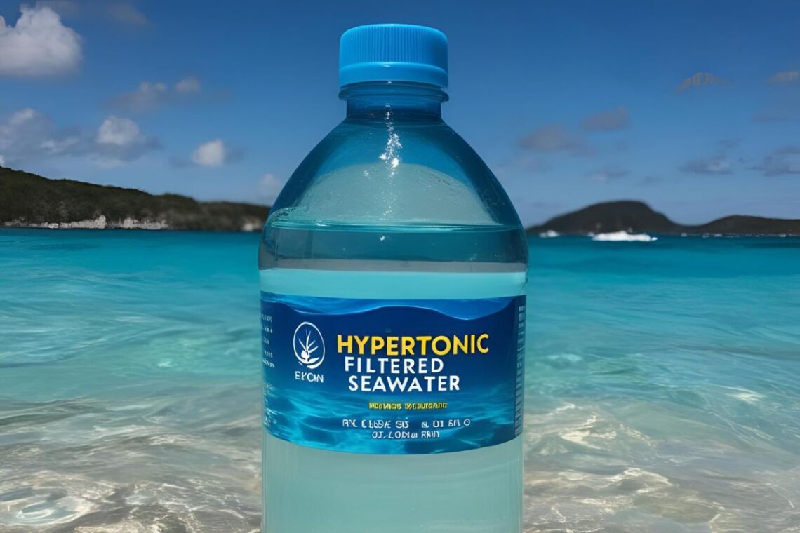 El agua de mar