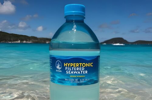 El agua de mar