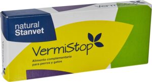 VermiStop antiparasitario natural perros gatos