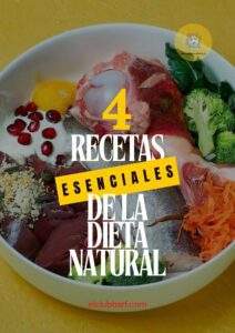 4 recetas esenciales de la dieta natural